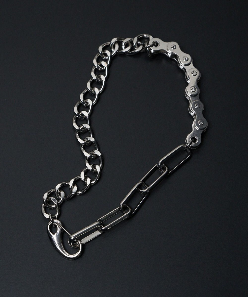 WEGO Mミックスチェーンネックレス 