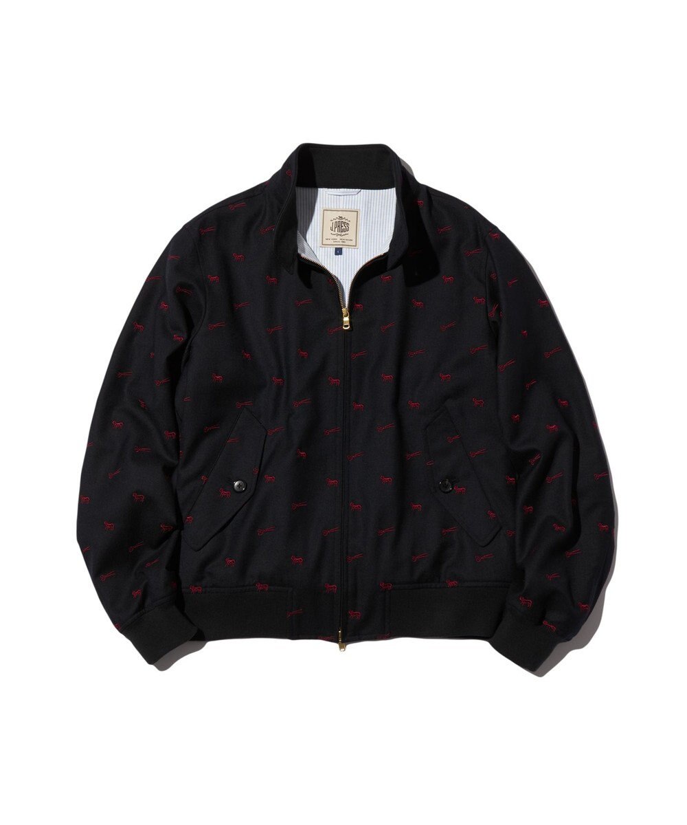 J.PRESS MEN エンブロイダリーゴルフジャケット 
