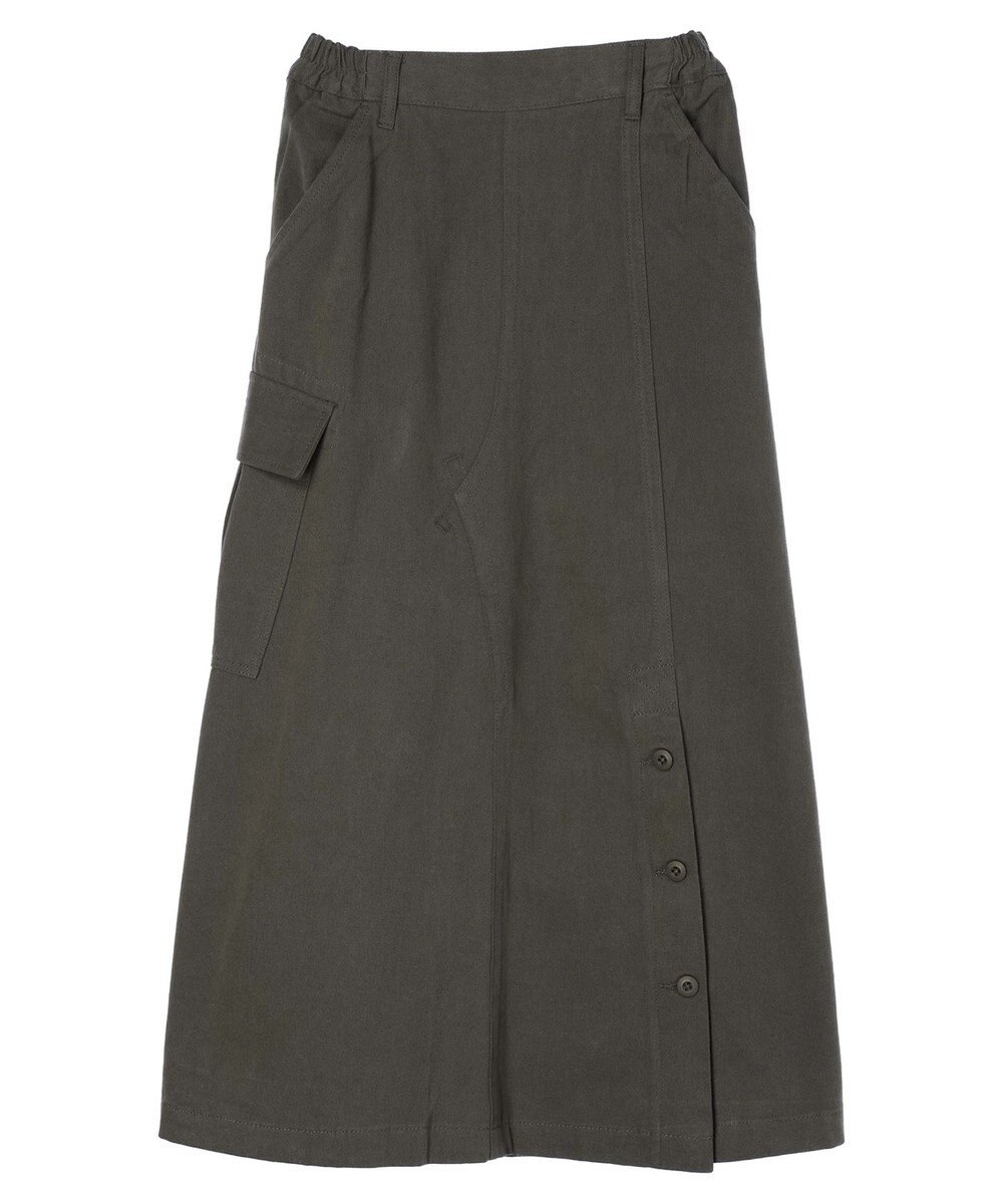 CRAFT STANDARD BOUTIQUE 綿ピーチカーゴスカート 