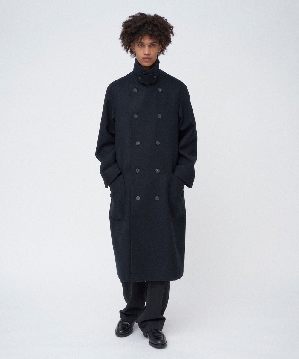 ATON SUPER 160S DOUBLE SAXONY | ダブルブレストコート - UNISEX 