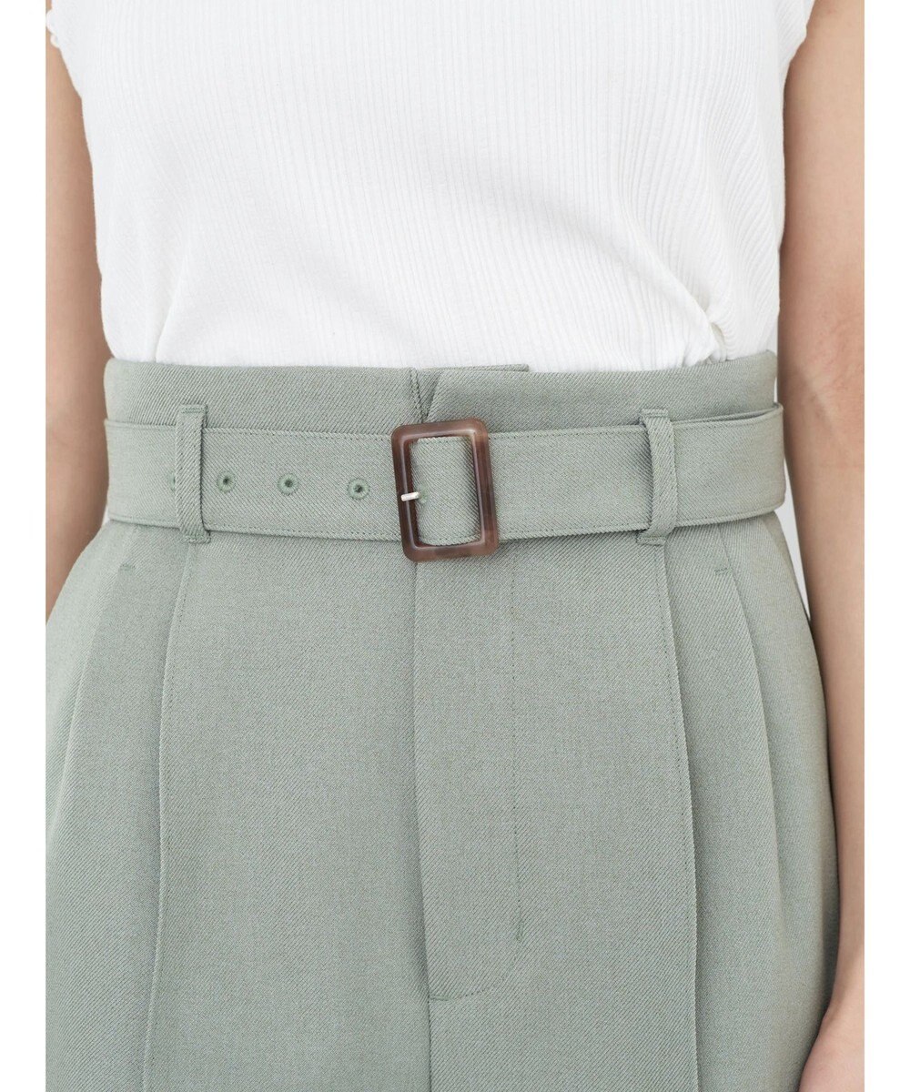 earth music&ecology ベルト付きショートパンツ 