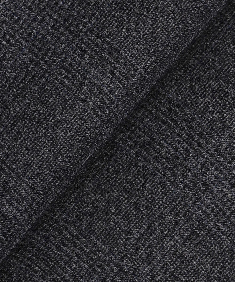 J.PRESS MEN 【ストレッチ / 洗える】トリートメントウールシェードブルーチェック スラックス 