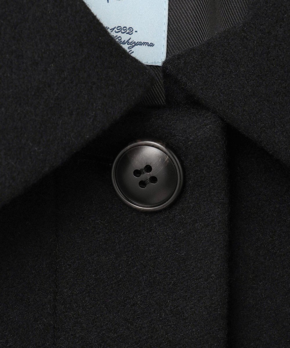 組曲 ウールモッサステンカラー コート 