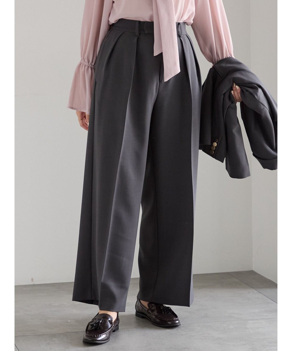 Te chichi ワイドスラックス(セットアップ可)《2025Autumn catalog vol.2 item》 