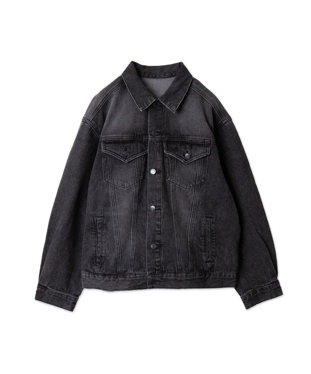 WEGO 【ユニセックス着用ITEM】BIGデニムジャケット 