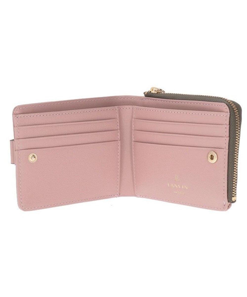 LANVIN en Bleu シャリテ ラウンド二つ折り財布 