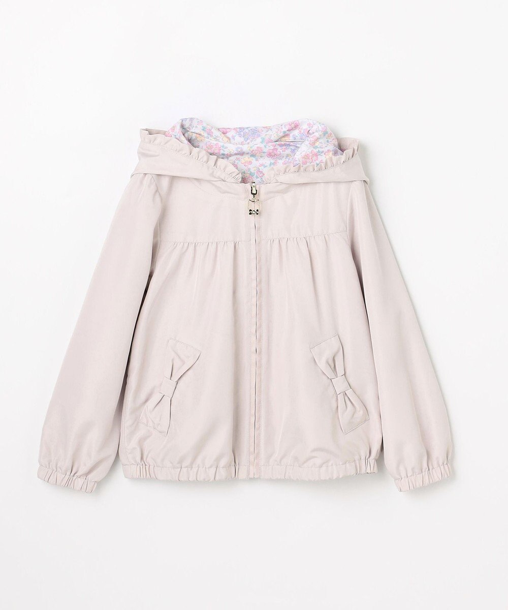 ANY KIDS 【フード取り外し/洗濯機可能】撥水加工リバーシブルゾン 