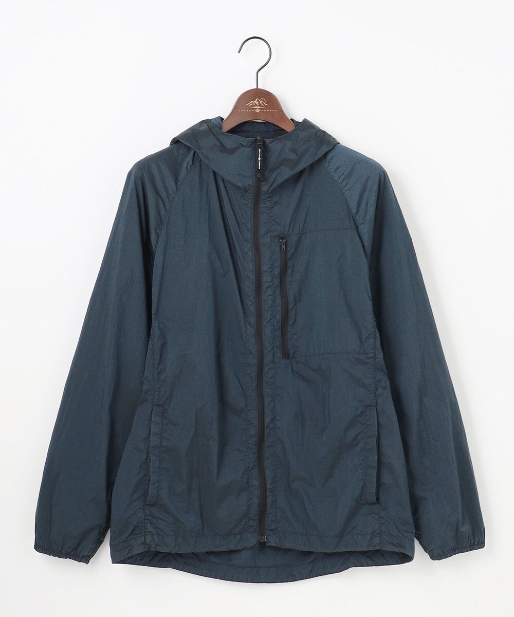 JOSEPH ABBOUD MOUNTAIN 【軽量/ECO撥水/ポケッタブル】ヴィンテージナイロンシャンブレーパーカー 