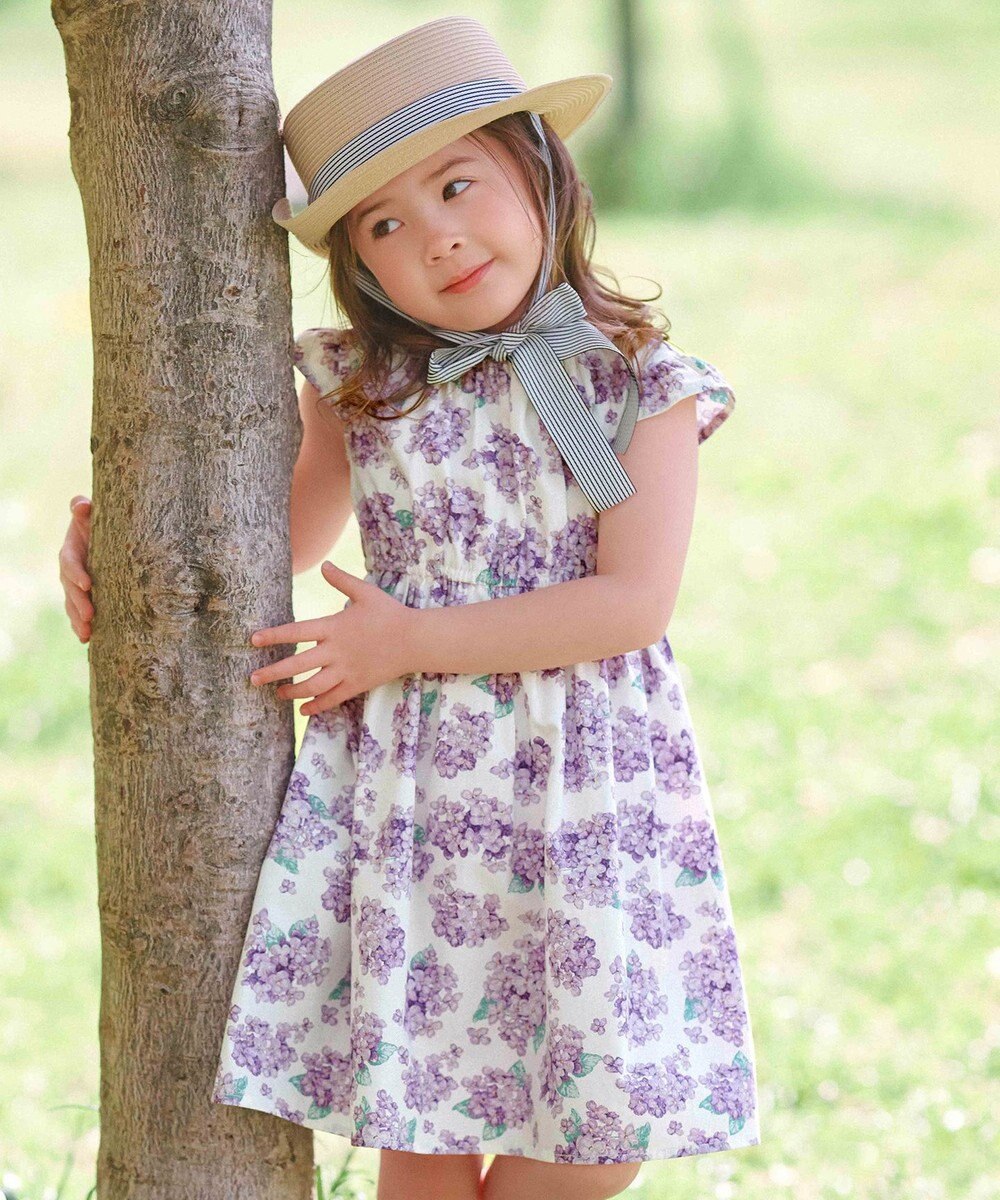 ANY KIDS 【WEB限定柄有】総柄 サマー ワンピース 