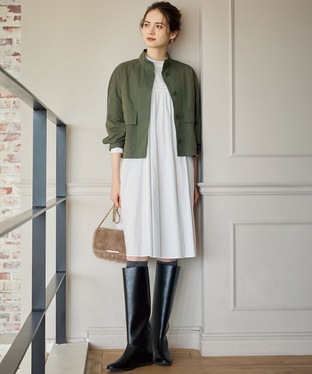 23区 フェイクファー ショルダーバッグ 