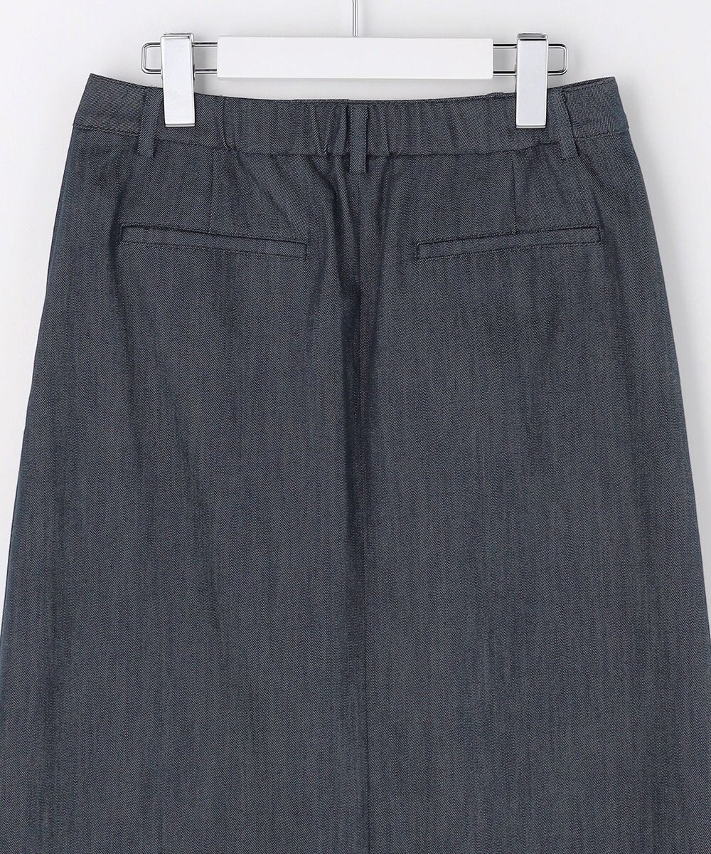 J.PRESS LADIES S 【WEB限定】セルロースシャンブレー ナロー スカート 