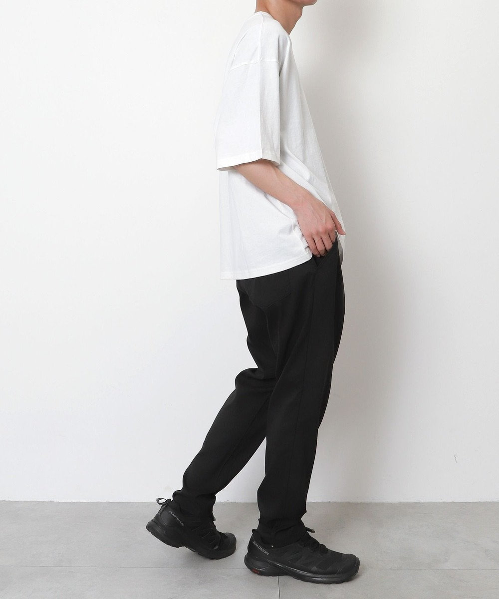 WEGO 【接触冷感/吸水速乾/ストレッチ/ウエスト紐/らくらくのびる/MLサイズ展開】カルゼレギンスアンクルパンツ 