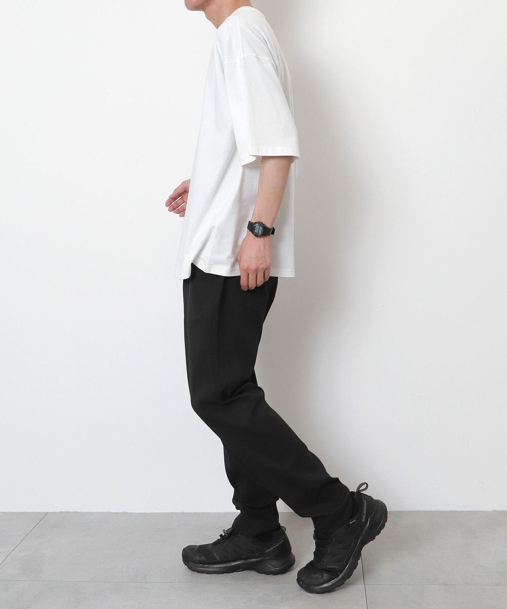 WEGO 【接触冷感/吸水速乾/ストレッチ/ウエスト紐/らくらくのびる/MLサイズ展開】カルゼレギンスアンクルパンツ 