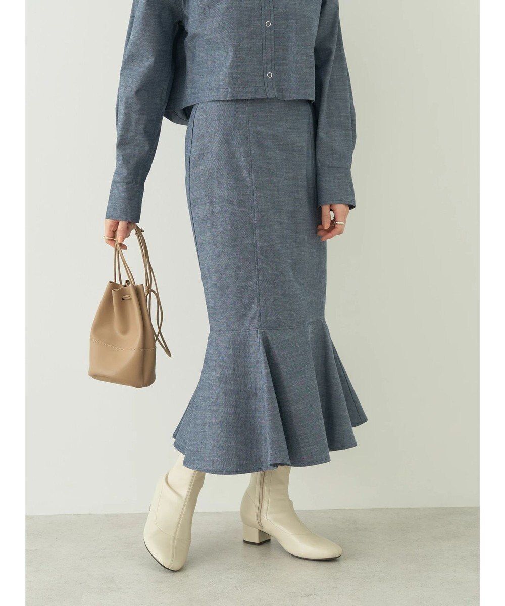 earth music&ecology 切り替えマーメイドスカート 