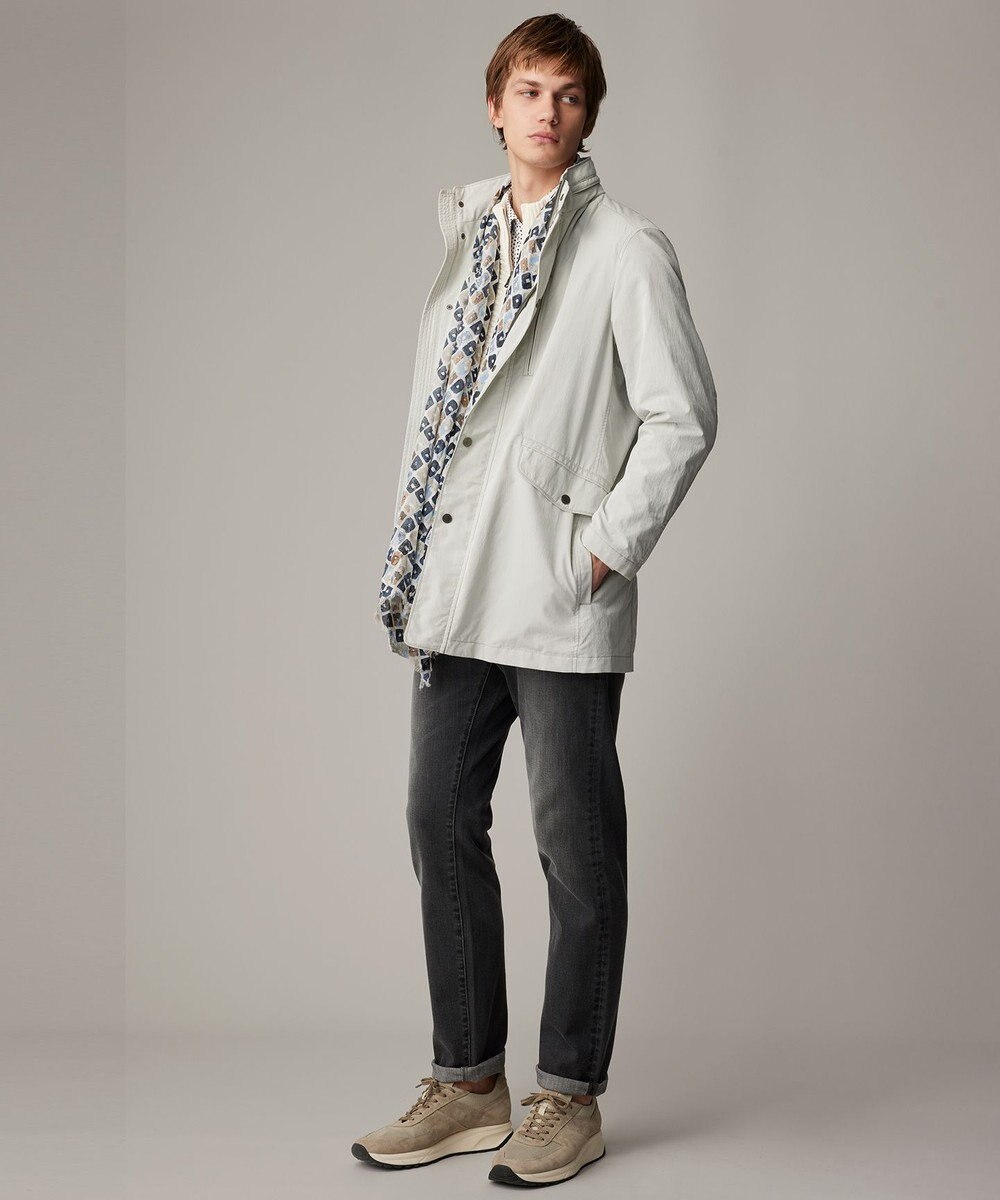 JOSEPH ABBOUD 【キングサイズ・25SS・洗える】バルキーニット ブルゾン 