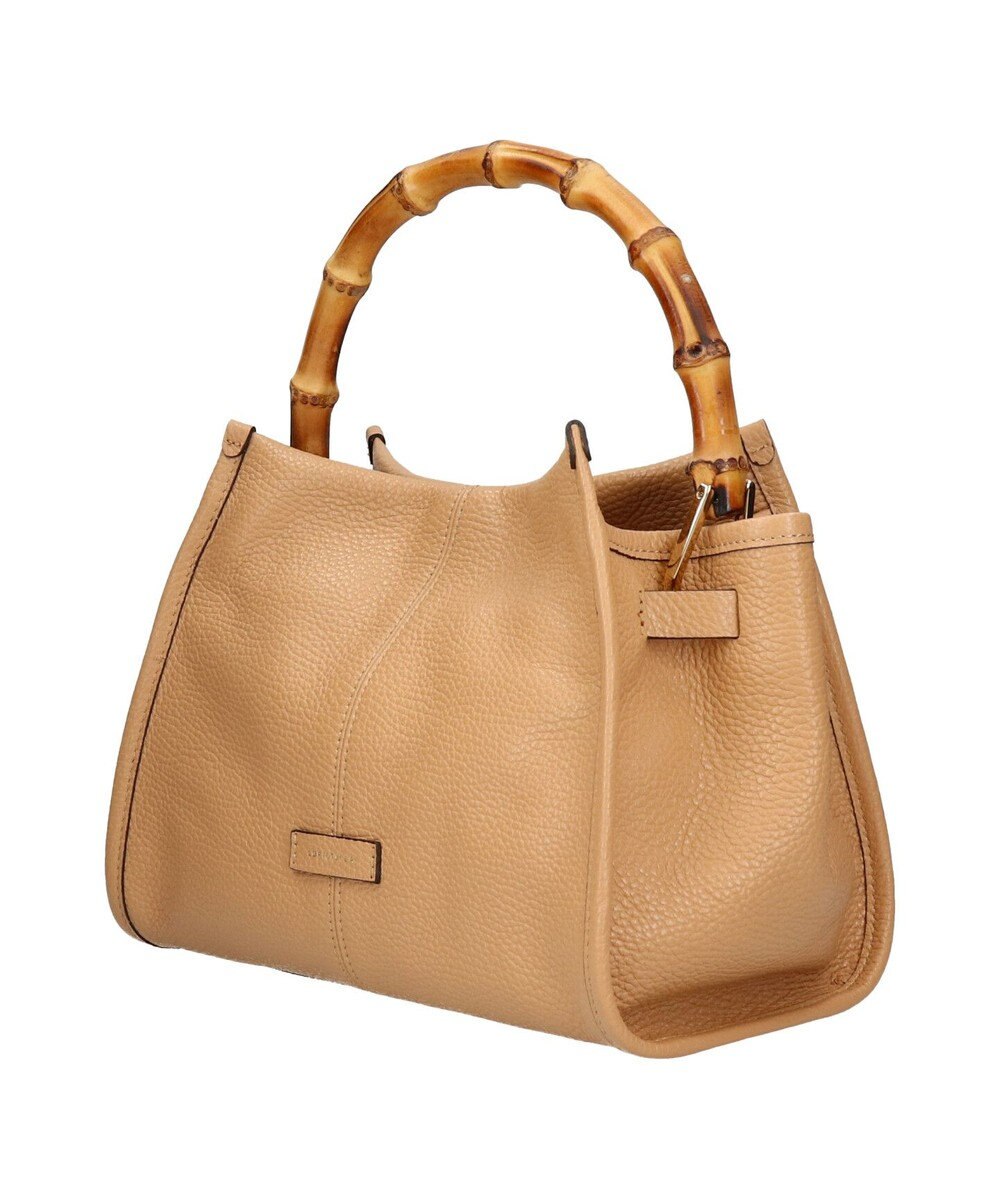 INTER-CHAUSSURES 【LORISTELLA】バンブーハンドルレザーバッグ 