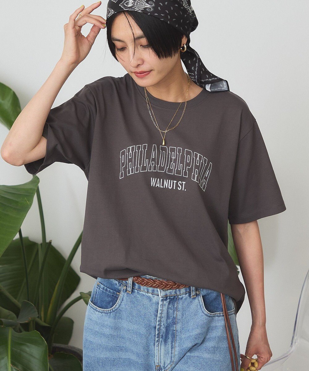 AMERICAN HOLIC 【マルチ機能】カレッジロゴＴシャツ 