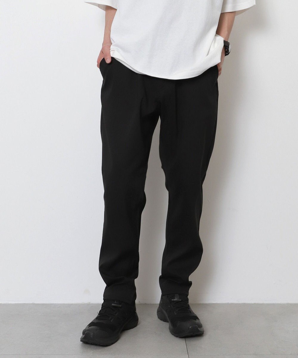 WEGO 【接触冷感/吸水速乾/ストレッチ/ウエスト紐/らくらくのびる/MLサイズ展開】カルゼレギンスアンクルパンツ 