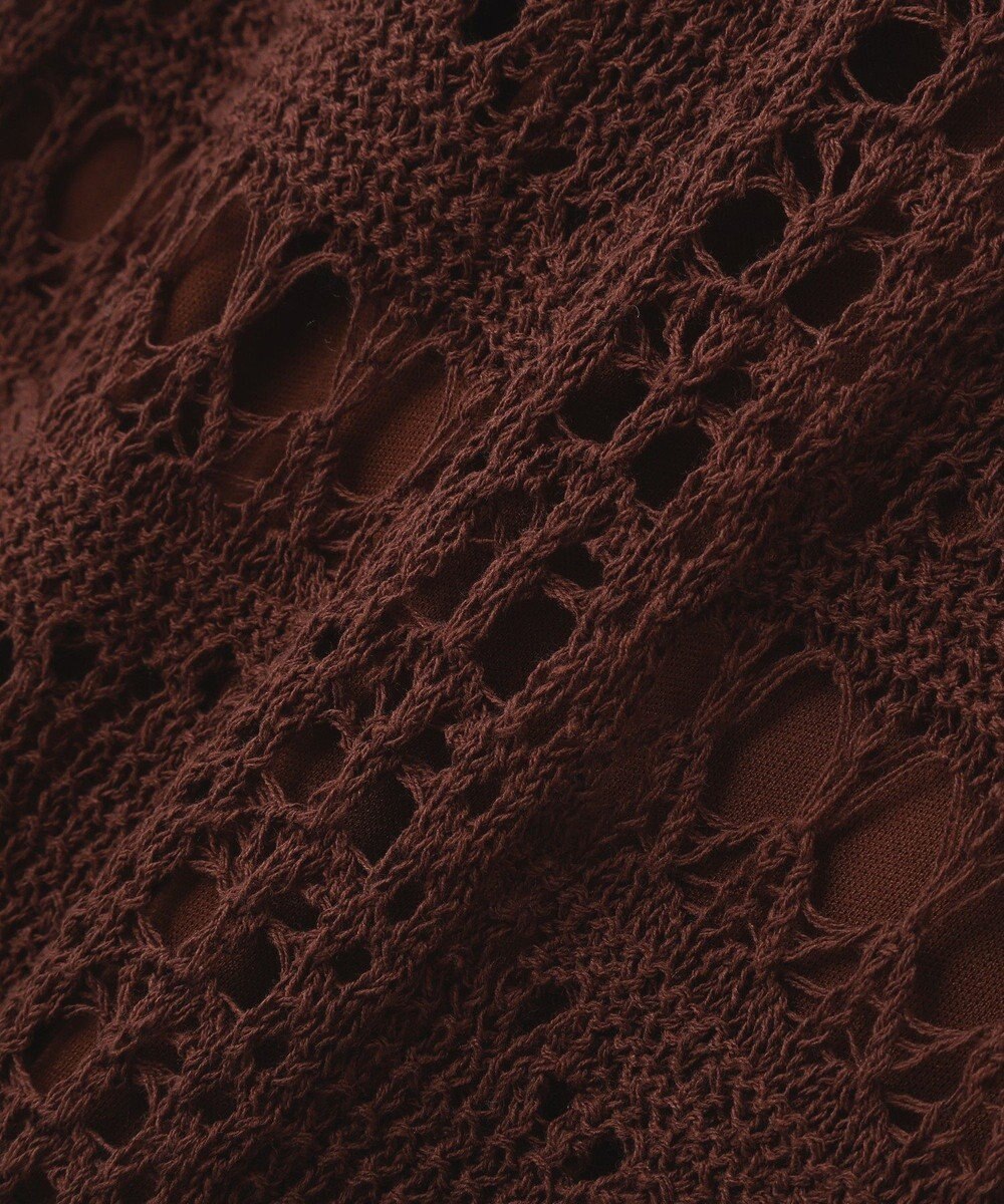 Green Parks クロシェニットスカート 