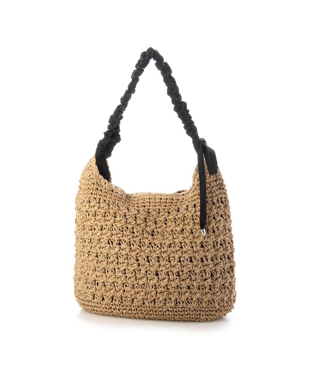 UNBILLION カシュカシュ cachecache / ドロストギャザーハンドル柄編2wayトート 