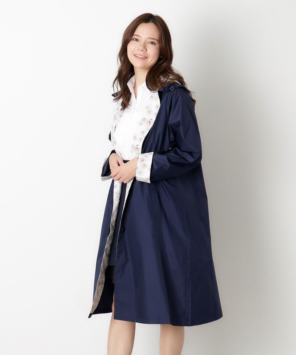 MOONBAT 【バッグ付】ポール & ジョー (PAUL & JOE　ACCESSOIRES) レインコート ポンジークリザンテーム 