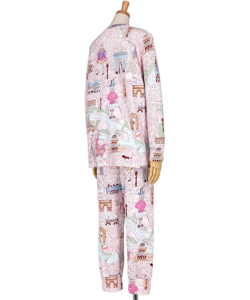 tsumori chisato SLEEP ツモリチサト パジャマ 長袖 長ズボン 綿混(本体) あったか レディース  UDW450 /ワコール 