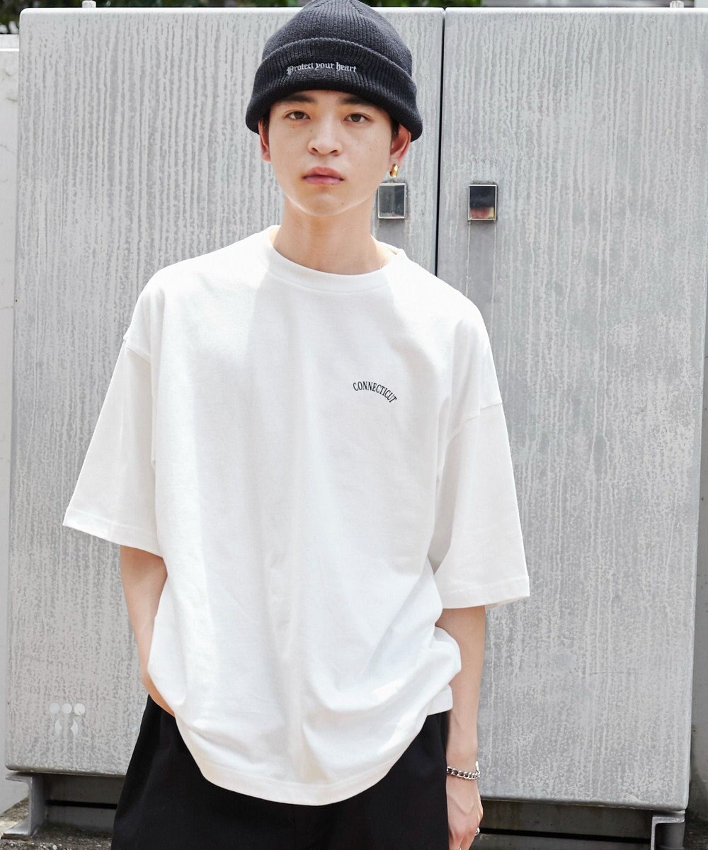 WEGO 【ユニセックス着用ITEM】ストレートロゴプリントT（SS） 