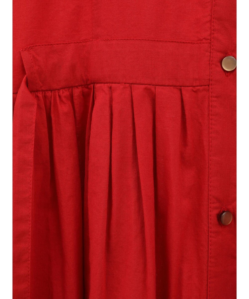 CRAFT STANDARD BOUTIQUE インド綿フレンチスリーブワンピース 