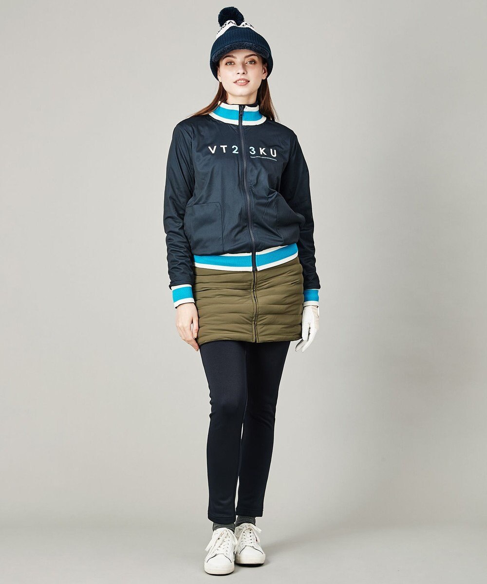 23区GOLF 【WOMEN】【洗える】ナイロンタフタファイバーボール リバーシブル 防寒 スカート 