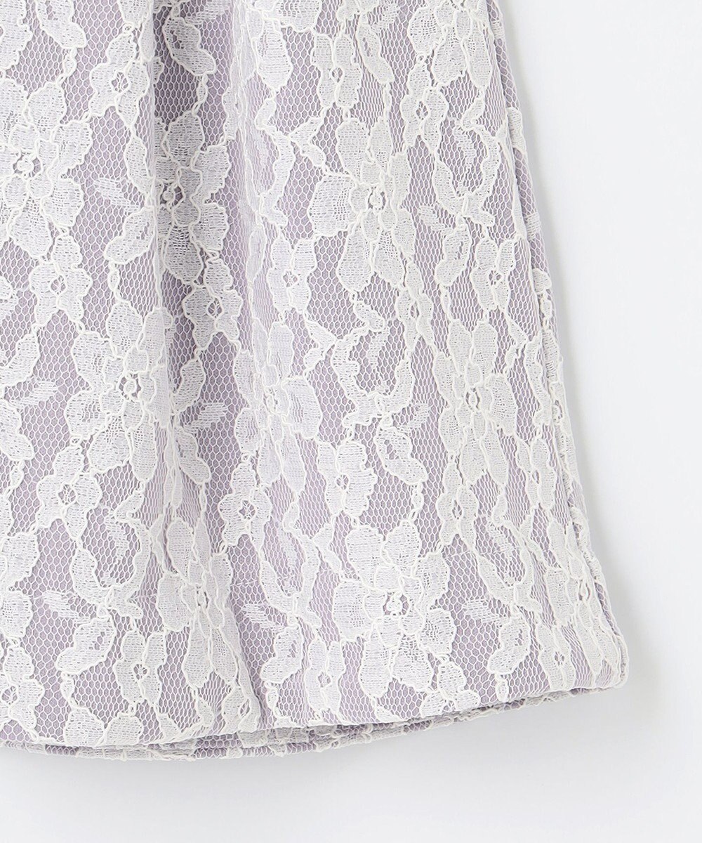 ANY KIDS 襟付きレースボンディングワンピース 