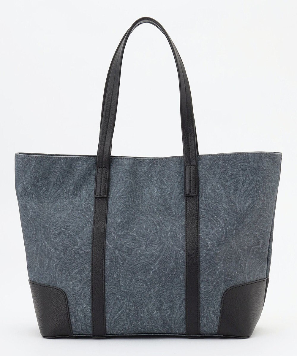 JOSEPH ABBOUD 【軽量/バッグINバッグ付き】ペイズリージャカードトート 