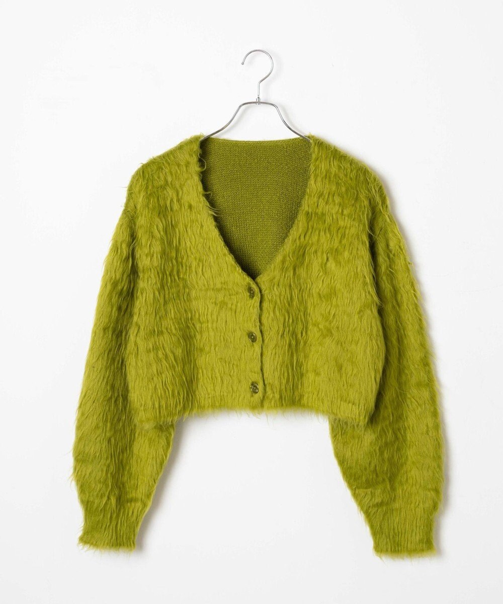 WEGO ファータッチニットショートカーデ 