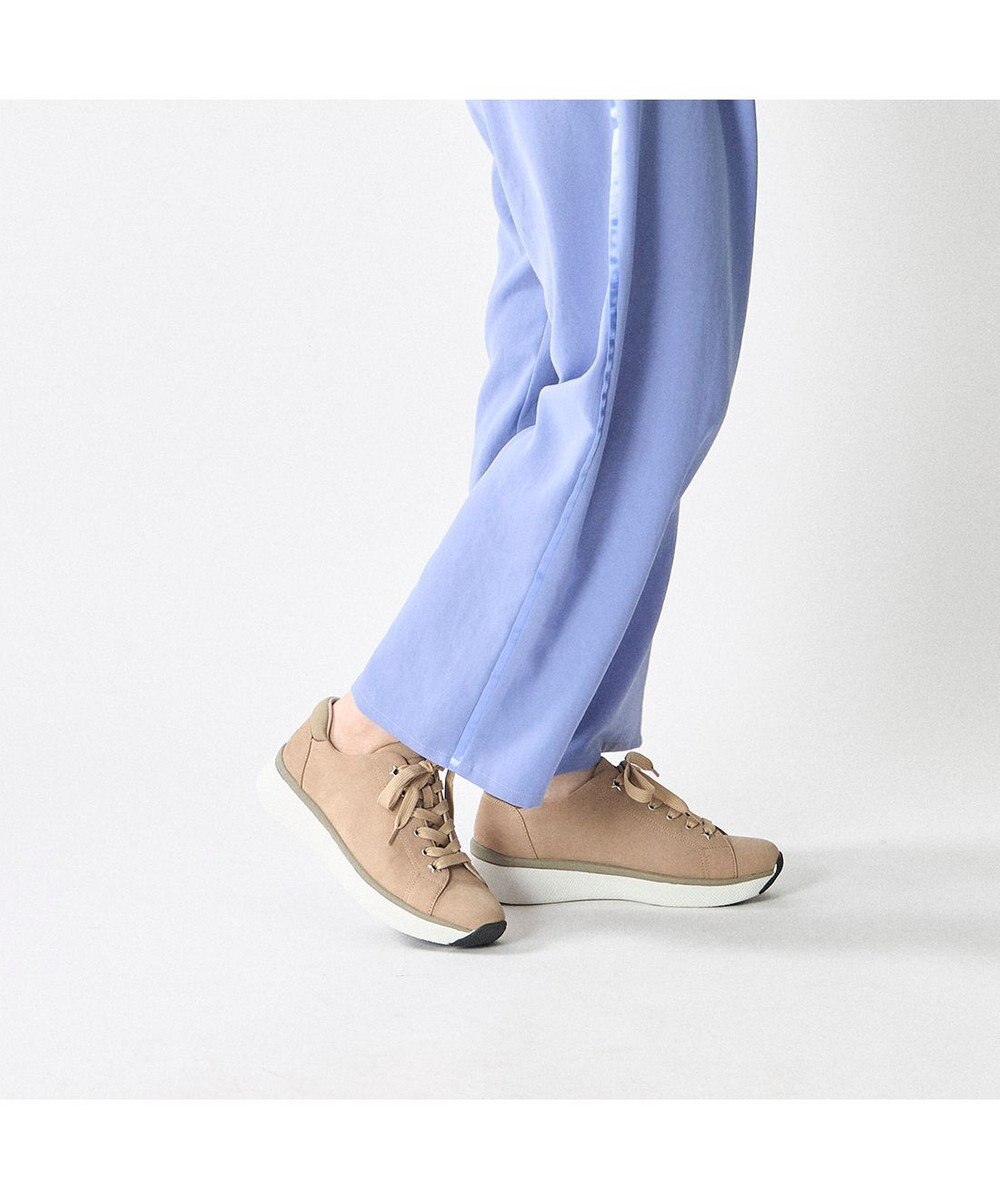 MODE ET JACOMO <MODE ET JACOMO>【軽量】レースアップ厚底スニーカー 
