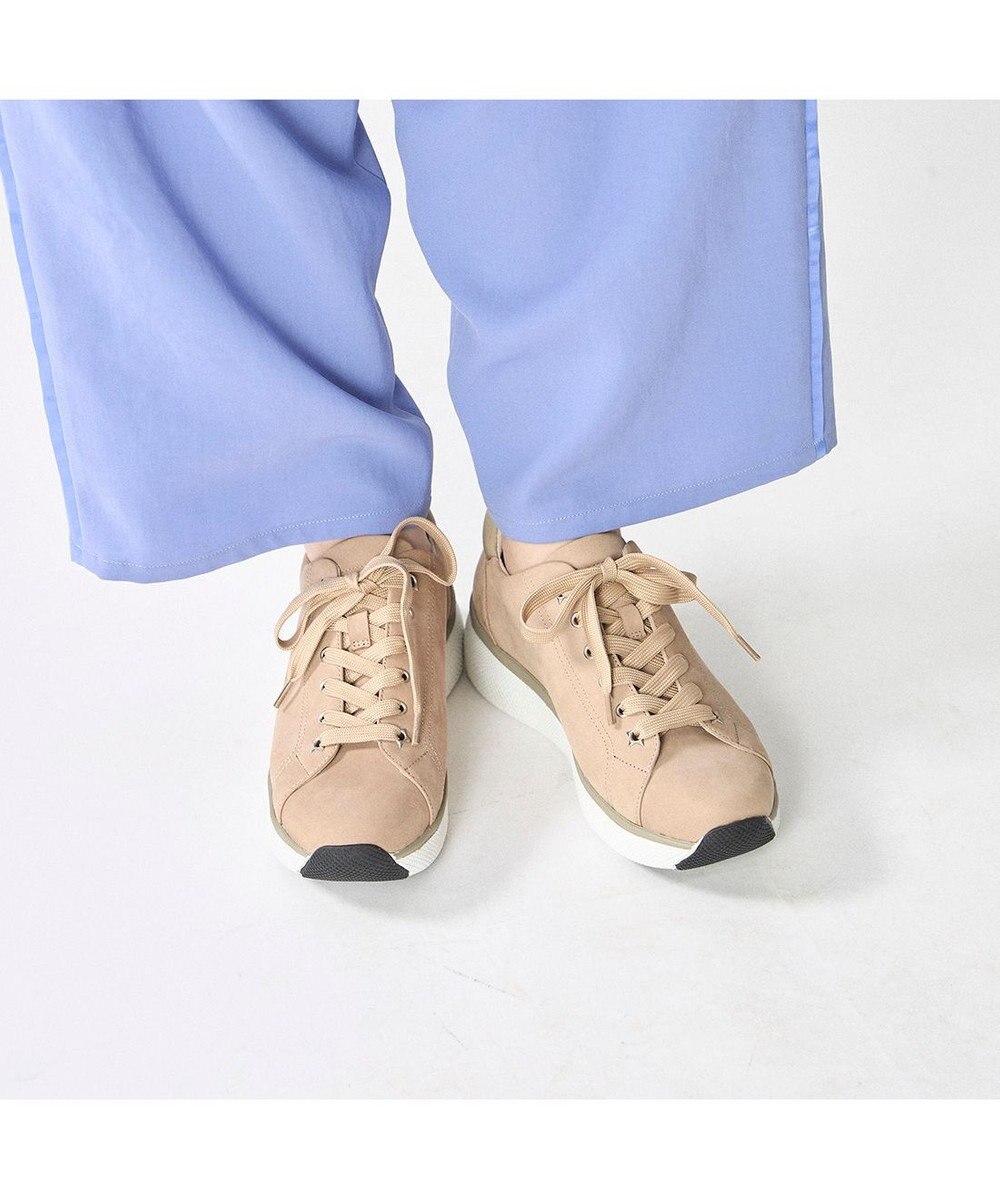 MODE ET JACOMO <MODE ET JACOMO>【軽量】レースアップ厚底スニーカー 