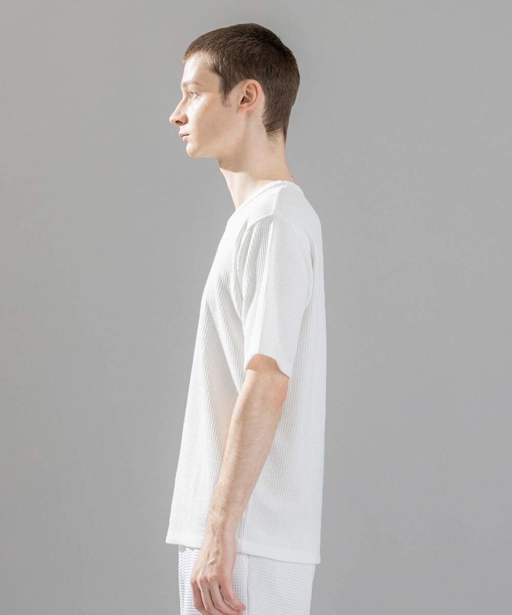 JOSEPH HOMME 新素材【清涼感】メランジクロスジャージー　クルーネックカットソー 