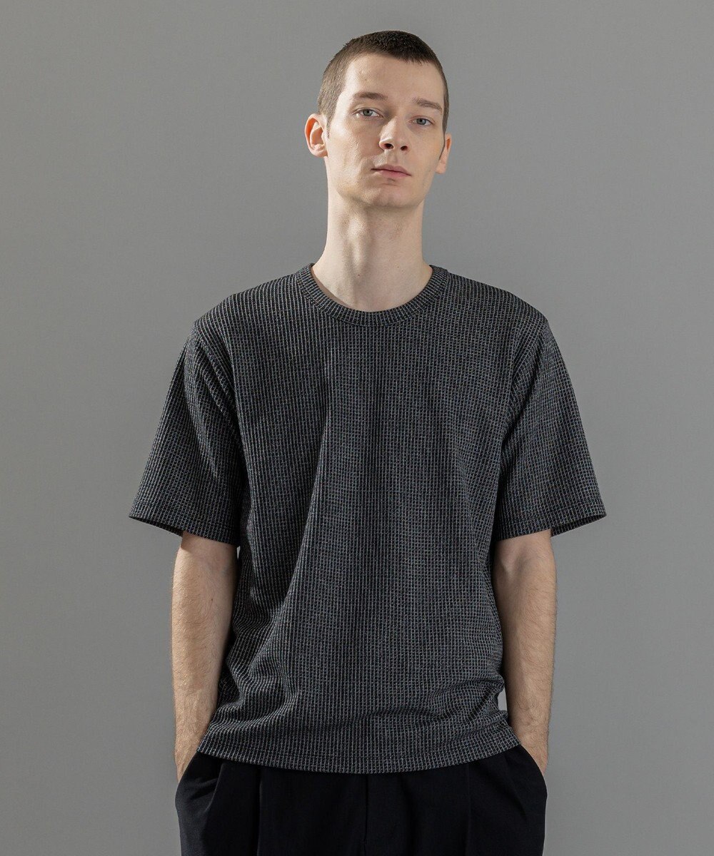 JOSEPH HOMME 新素材【清涼感】メランジクロスジャージー　クルーネックカットソー 