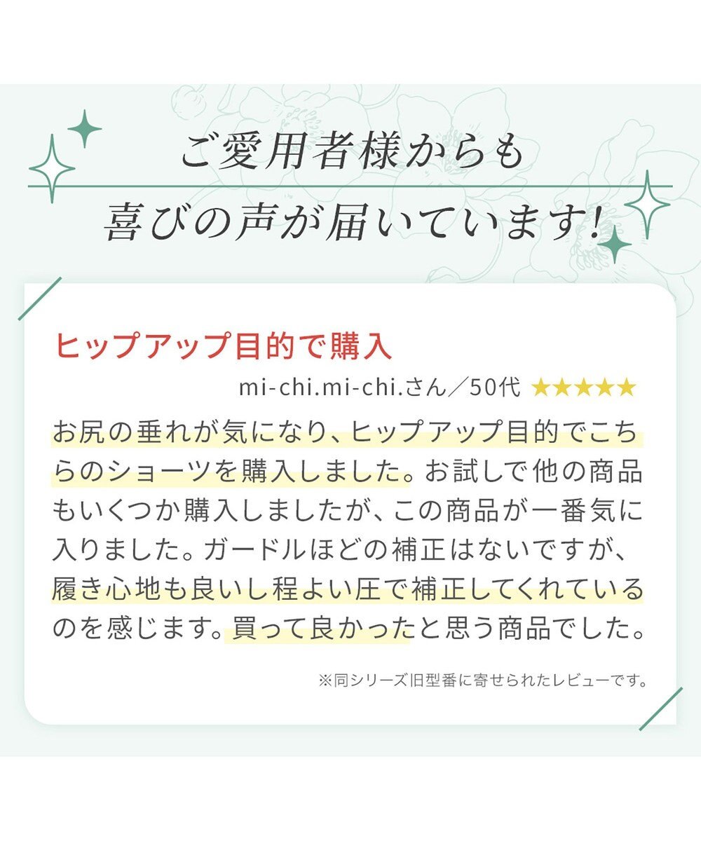 BRADELIS New York 【カヤビューティーラボ】ヒップUP!二分丈ショーツ24 補正 