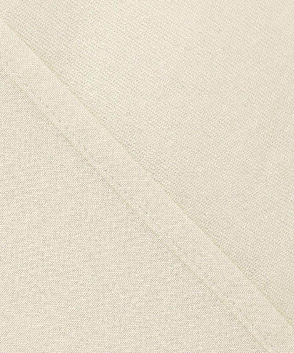 ICB 【洗える】テンセルコットンローン スクエアネックブラウス 