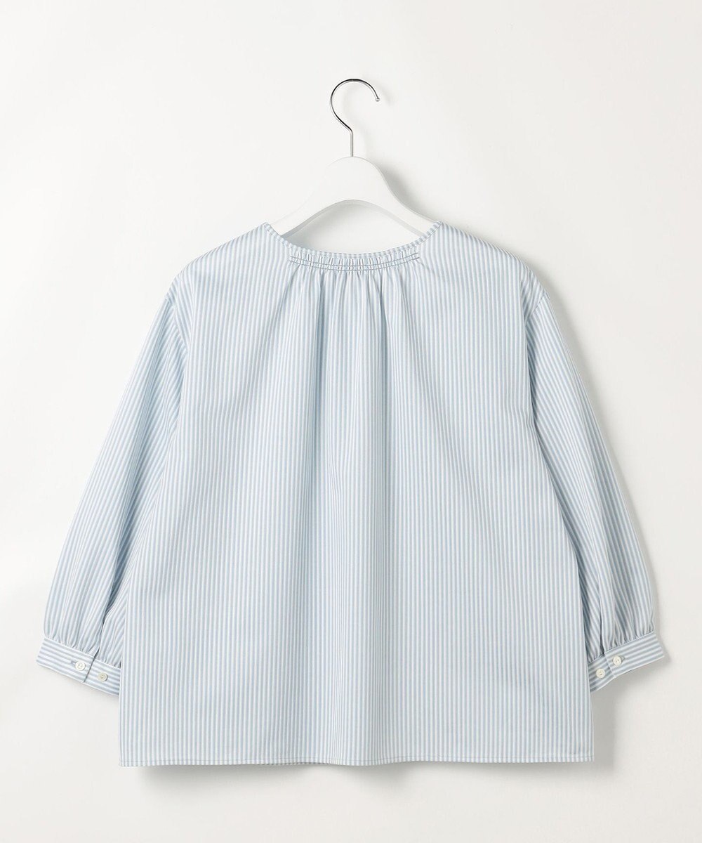 J.PRESS LADIES ストライプジャカード ラウンドネック カットソー 