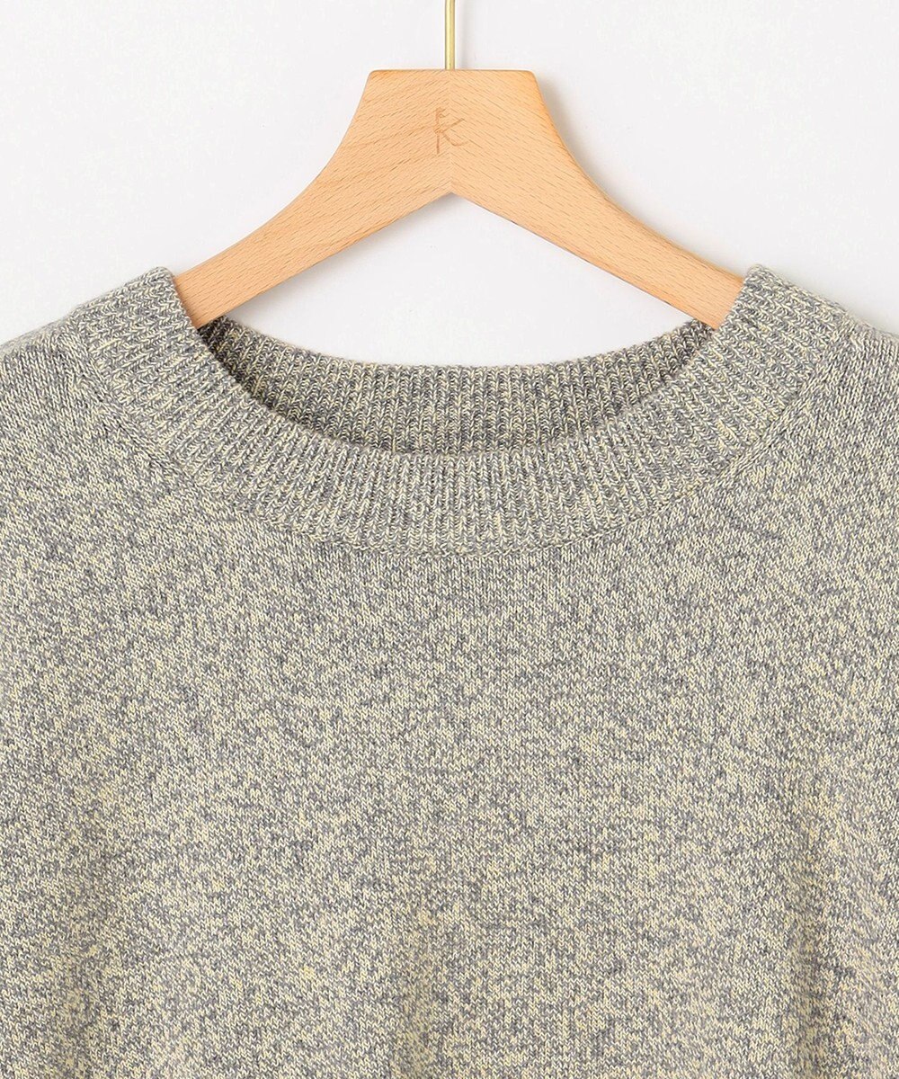 組曲 S コットンカシミヤMIX クルーネックニット 