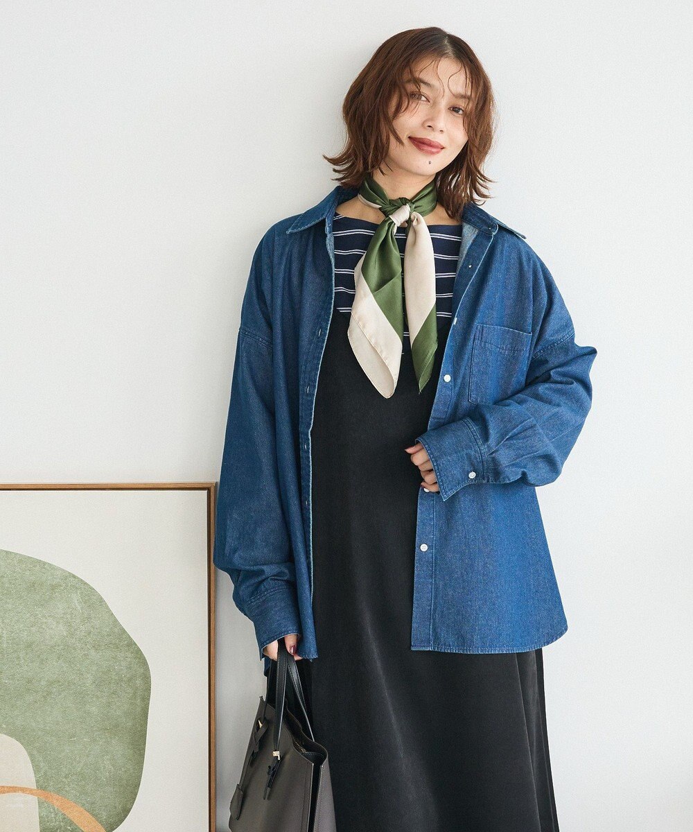 Green Parks デニムシャツ 