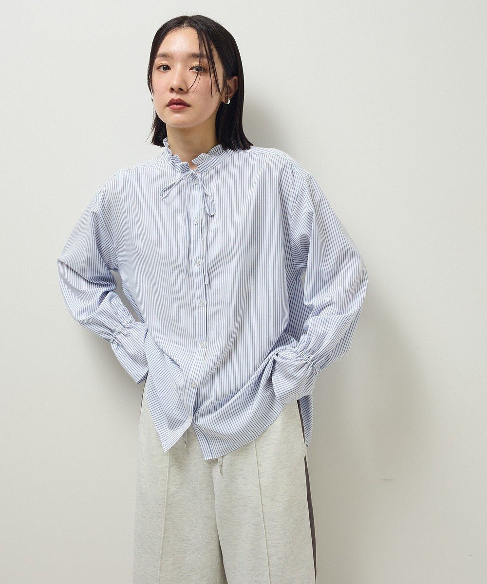 Green Parks フリルカラーインナーシャツ 