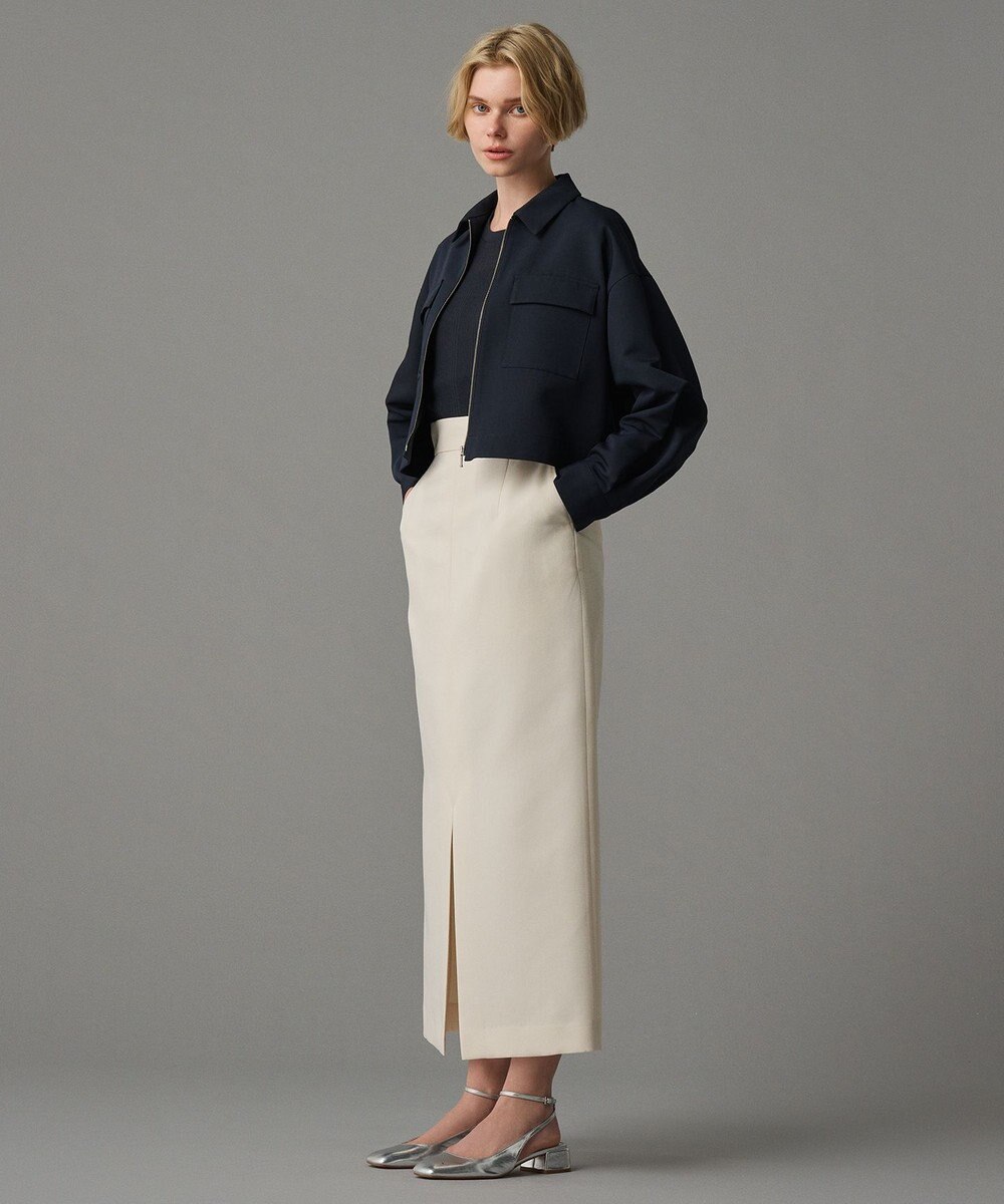 uncrave 【吸水速乾・洗濯機洗い可】エコ ドライ チノ Ｉラインスカート（uncrave STANDARD） 