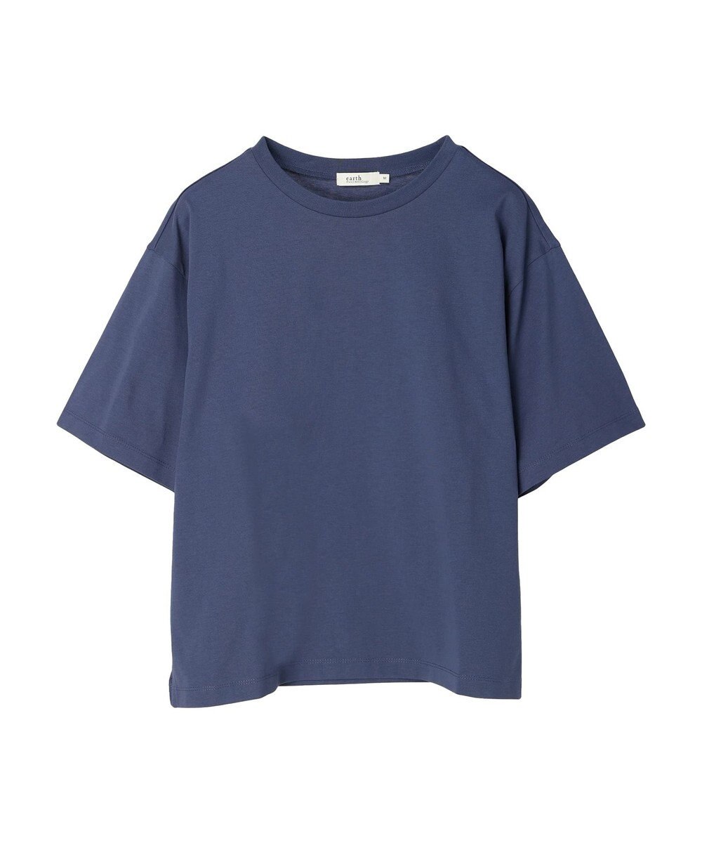 earth music&ecology ＢＯＸシルエットＴ（汗じみ防止） 