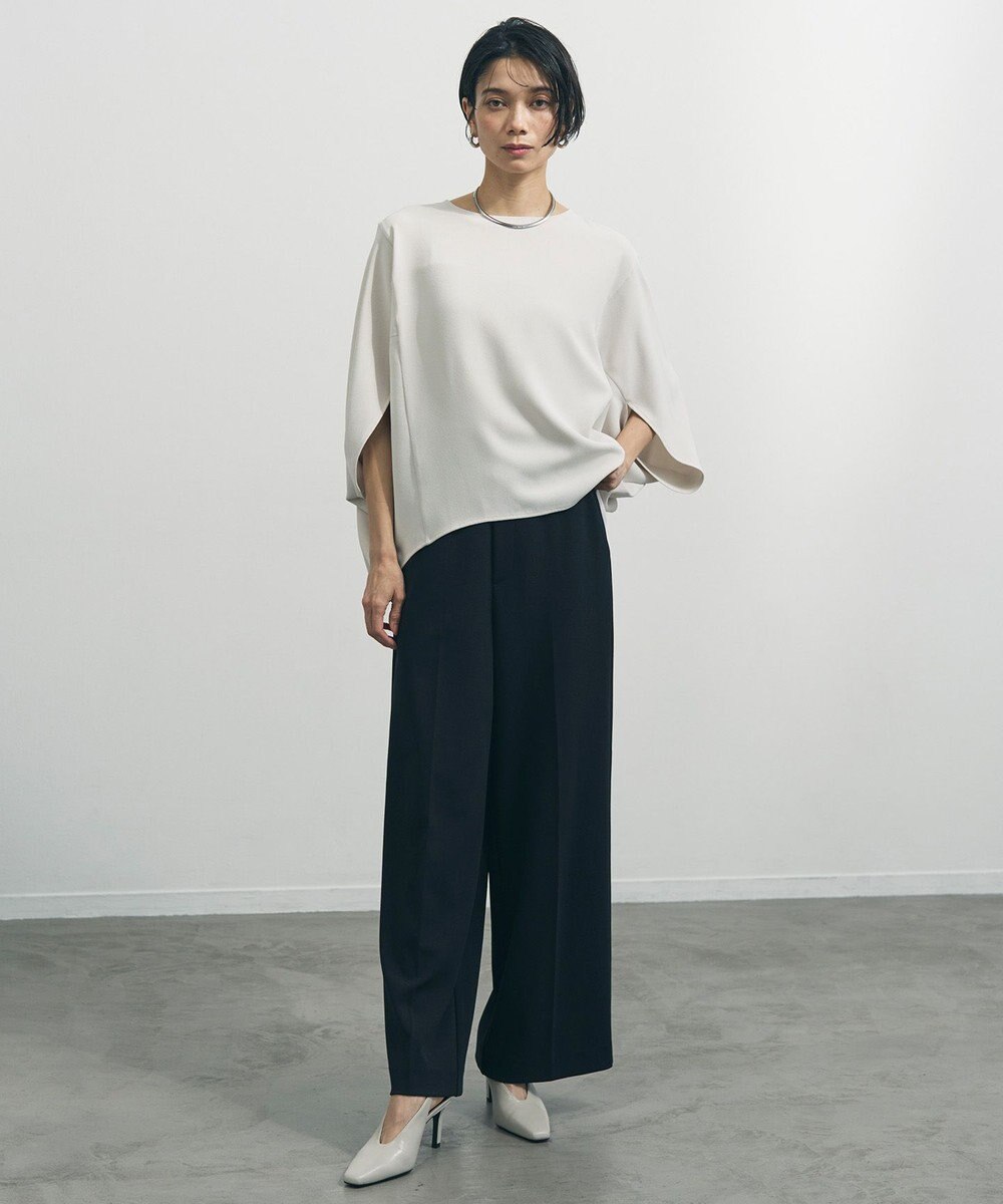 UNFILO ジョーゼット ドルマンプルオーバー 