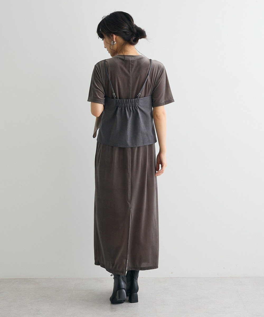 CRAFT STANDARD BOUTIQUE フロントボタンキャミビスチェ 