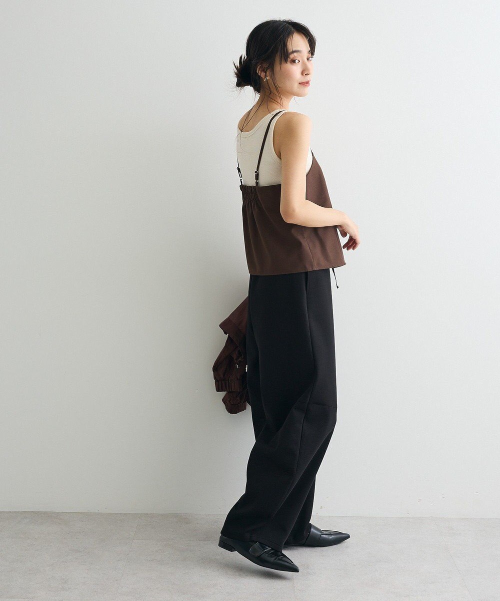 CRAFT STANDARD BOUTIQUE フロントボタンキャミビスチェ 