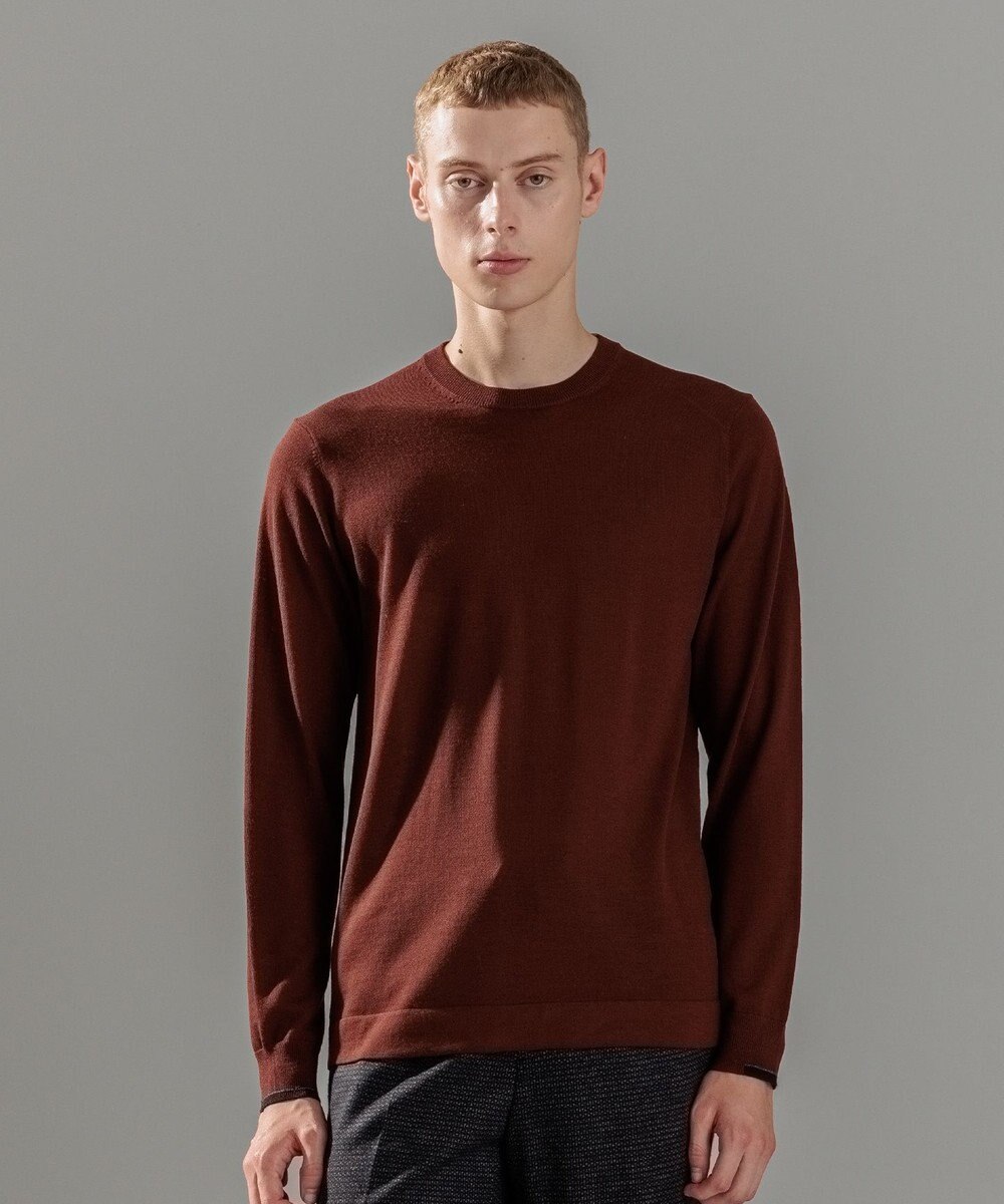 JOSEPH HOMME ウォッシャブルメリノ　クルーネックニット 