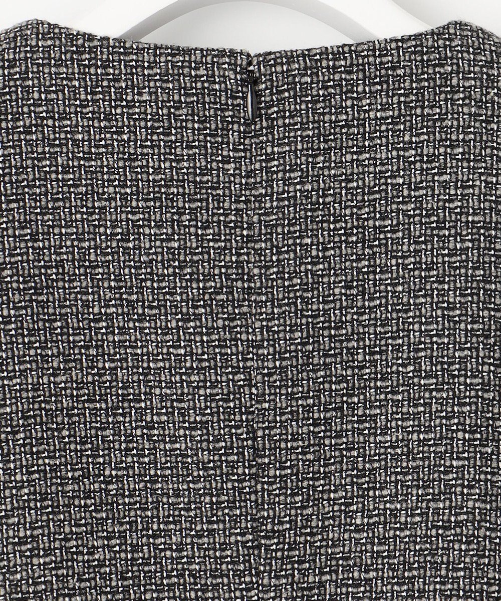 Feroux 【洗える】ツイードコンビミディ ワンピース 