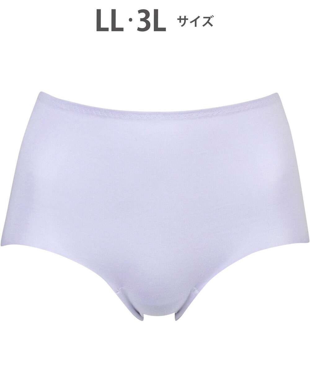 Wing ショーツ やさしい肌あたり ズレ上がりにくい しめつけにくい 【綿の贅沢 フラットショーツ】 はきこみ丈ふかめ 3Lまで対応 大きいサイズ EC3100 ウイング／ワコール 